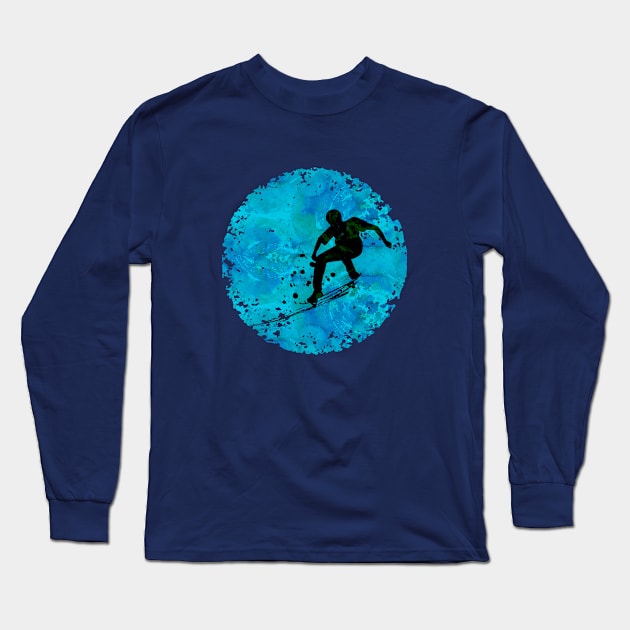 Surfer Long Sleeve T-Shirt by LisaLiza